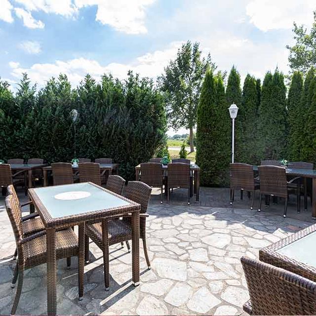 Restaurant Knossos - Sonnenterasse