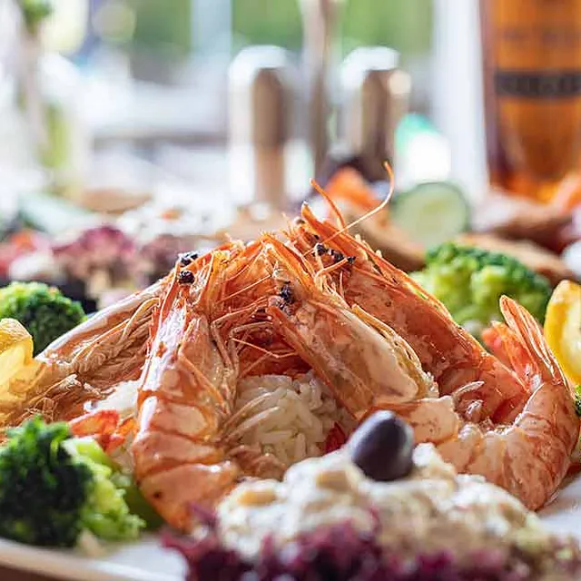 Griechische Spezialitäten - leckere Fischgerichte