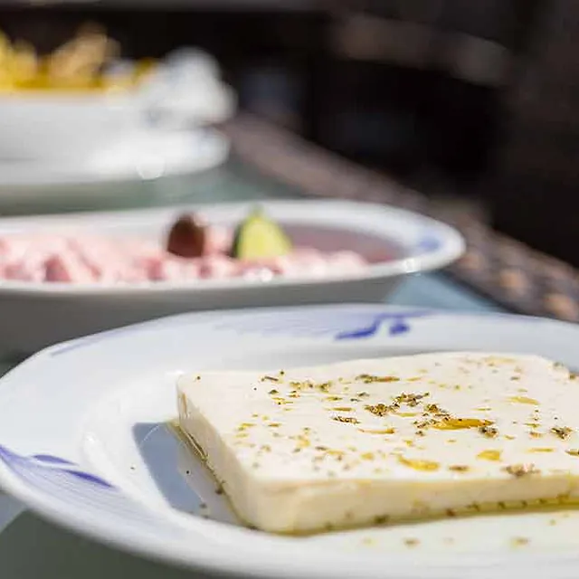 Griechische Spezialitäten auch vegetarisch